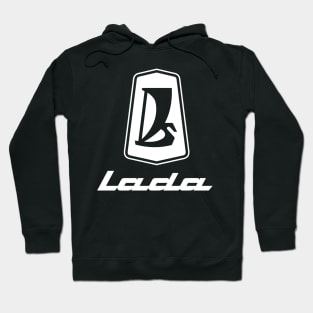 Lada logo 1970s (white) Hoodie